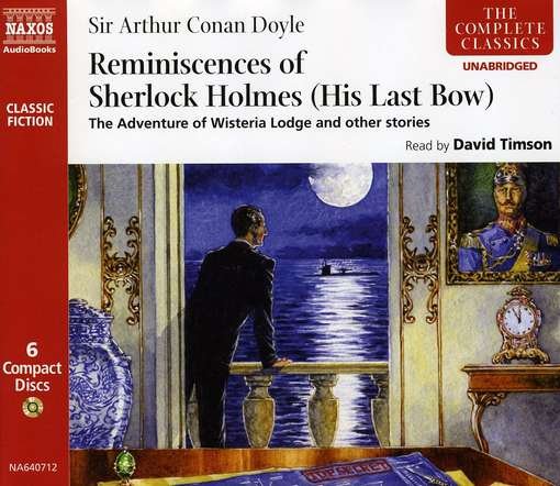 * Reminiscences Of Sherlock Holmes - David Timson - Música - Naxos Audiobooks - 9789626344071 - 22 de maio de 2006