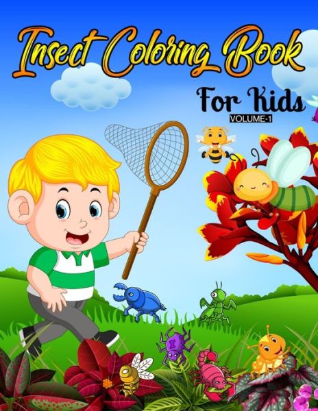 Cover for Rainbow Publishing · Insect Coloring Book For Kids (Volume-1) (Paperback Book) (2020)