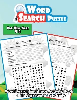Cover for Wrd Works · Word Search Puzzle for Kids Ages 4-8 (Paperback Bog) (2020)