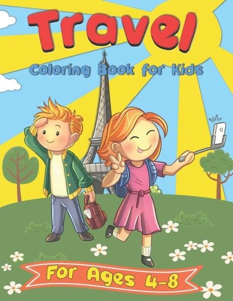 Cover for Pink Crayon Coloring · Travel Coloring Book for Kids (Paperback Bog) (2020)