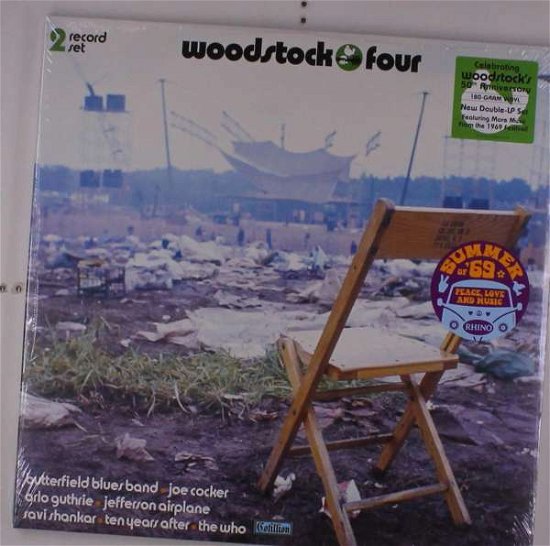 Cover for Various Artists · Woodstock Four (VINYL) (2019)