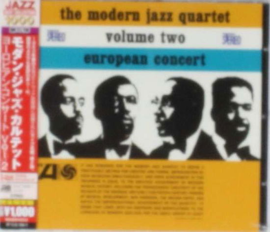 Cover for Modern Jazz Quartet the · European Concert Vol 2 (CD) (2013)