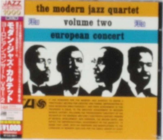 Cover for Modern Jazz Quartet the · European Concert Vol 2 (CD) (2013)