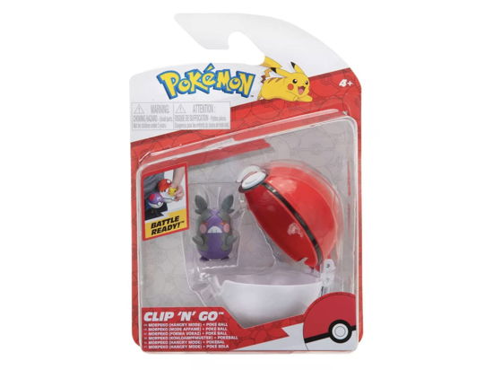 Cover for Pokemon · Pokémon ClipnGo Poké Ball Morpeko &amp; Pokeball (Leksaker) (2023)