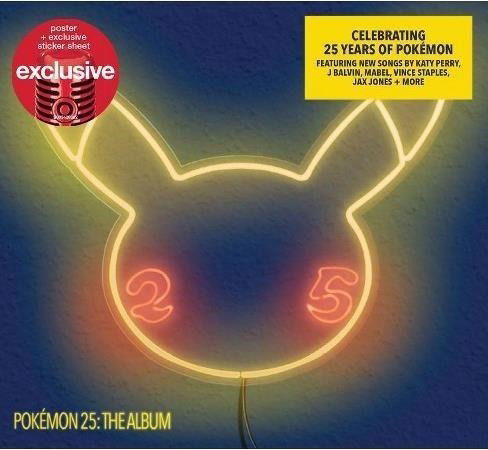 Pokemon 25: The Album - Various Artists - Muzyka -  - 0602438484072 - 