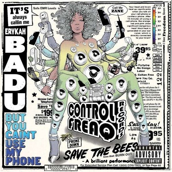 Cover for Erykah Badu · But You Caint Use My Phone (LP) (2016)