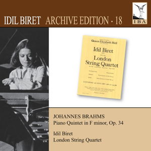 Archive Edition 18:brahms Piano Quintet in F Minor - Idil Biret - Music - NAXOS - 0747313132072 - January 27, 2016