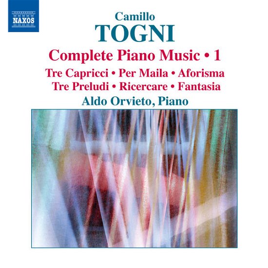 Cover for Aldo Orvieto · Tognicomplete Piano Music 1 (CD) (2013)