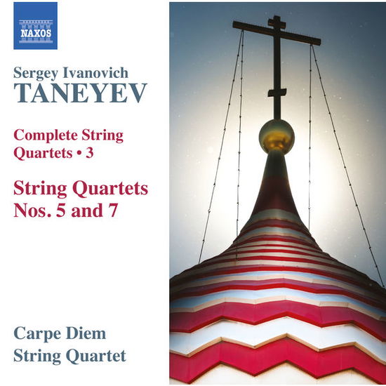 Cover for Taneyev / Carpe Diem Quartet · Complete String Quartets 3: Nos 5 &amp; 7 (CD) (2013)