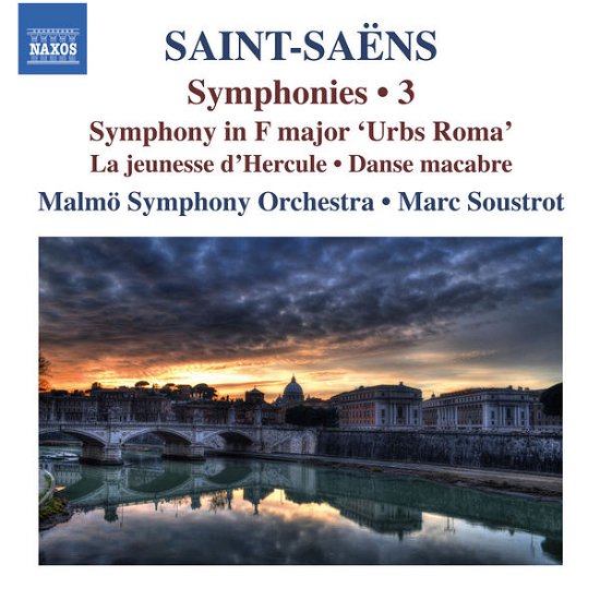 Symphonies 3 - Saint-saens / Malmo Symphony Orchestra / Soustrot - Musik - NAXOS - 0747313314072 - 11 september 2015