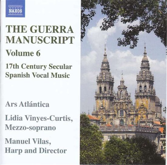 Cover for Ars Atlantica / Manuel Vilas · The Guerra Manuscript Vol. 6 - 17Th Century Secular Spanish Vocal Music By Juan Hidalgo (CD) (2022)