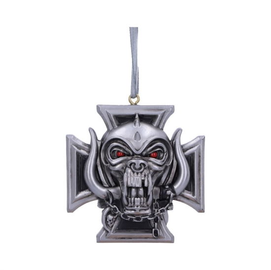 Motorhead Warpig Cross Hanging Ornament 6Cm - Motörhead - Merchandise - MOTORHEAD - 0801269148072 - September 8, 2022