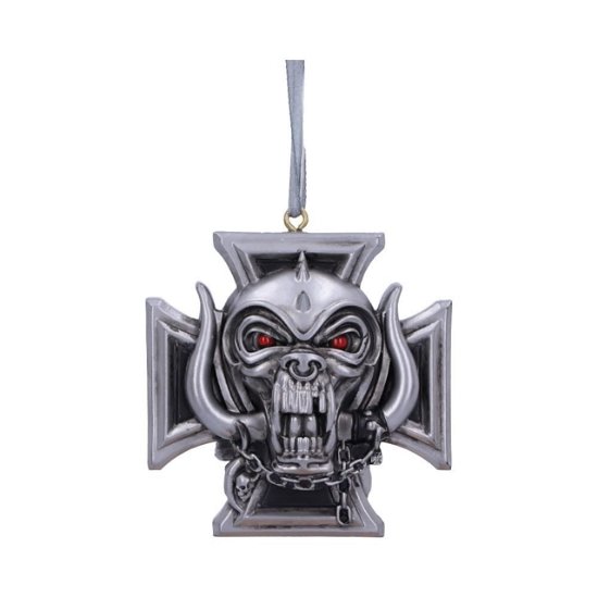 Motorhead Warpig Cross Hanging Ornament 6Cm - Motörhead - Merchandise - MOTORHEAD - 0801269148072 - 8. september 2022