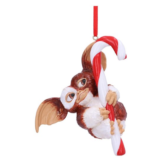 Gremlins Gizmo Candy Cane Hanging Ornament 11Cm - Nemesis Now - Merchandise -  - 0801269151072 - 23. september 2023