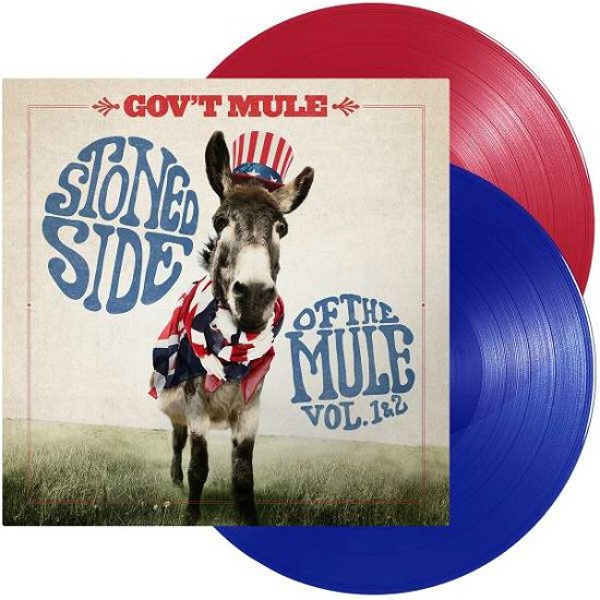 Cover for Govt Mule · Stoned Side Of The Mule (Blue / Red Vinyl) (LP) (2022)