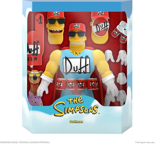 Cover for Simpsons Ultimates! Wave 2 - Duffman (MERCH) (2024)