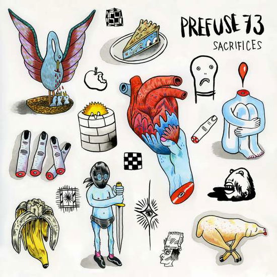 Cover for Prefuse 73 · Sacrifices (LP) (2018)