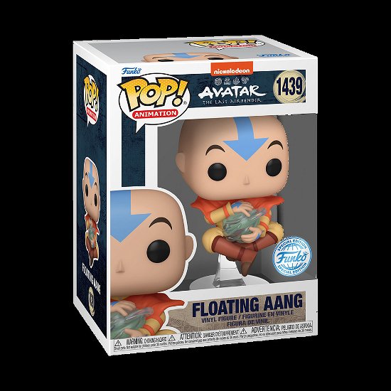 Cover for Avatar The Last Airbender: Funko Pop! Animation · Aang Floating (MERCH)