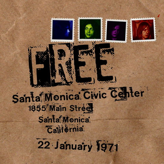 Live At Santa Monica Civic Center 1971 - Free - Musikk - CANTARE - 1968415830072 - 28. januar 2022