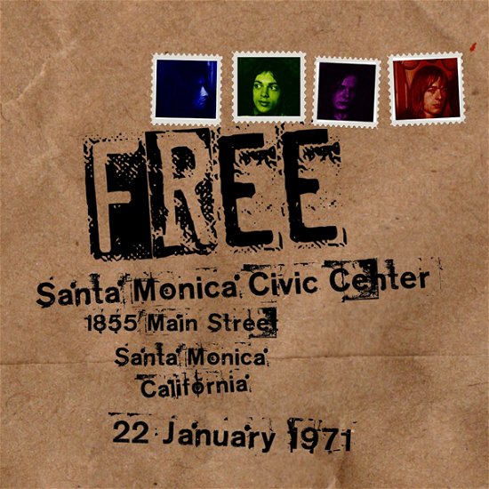 Cover for Free · Live At Santa Monica Civic Center 1971 (CD) (2022)
