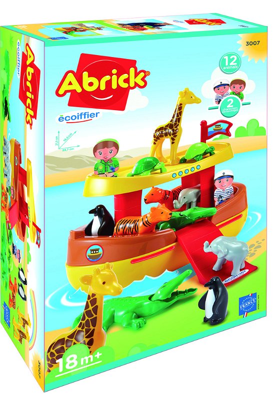 Noah's ark m/dyr & figurer - Abrick - Marchandise - Ecoiffier - 3280250030072 - 12 juillet 2022