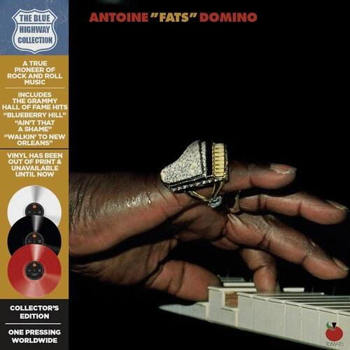 Cover for Fats Domino · Antoine Fats Domino (Black / White / Red Vinyl) (LP) [Limited edition] (2024)