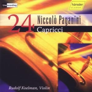 24 Capricci - N. Paganini - Musik - HANSSLER - 4010276014072 - 29 mars 2003