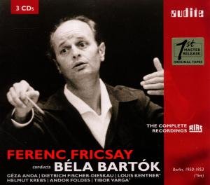 Ferenc Fricsay Conducts Bela Bartok - Bartok / Fricsay / Dtso / Bsyo / Riac - Muziek - AUDITE - 4022143214072 - 22 februari 2011