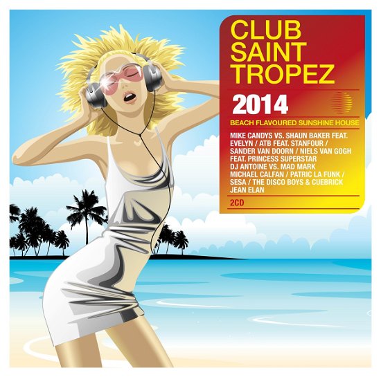 Cover for Various Artists · Club Saint Tropez 2014 (CD) (2014)