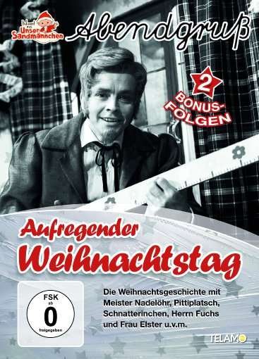 Cover for UNSER SANDMÄNNCHEN-ABENDGRUß · Aufregender Weihnachtstag (DVD) (2018)