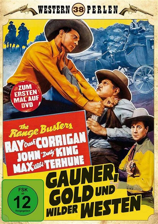 Cover for Western Perlen 38 · Die Range Busters - Gauner, Gold Und Wilder Westen (DVD) (2019)