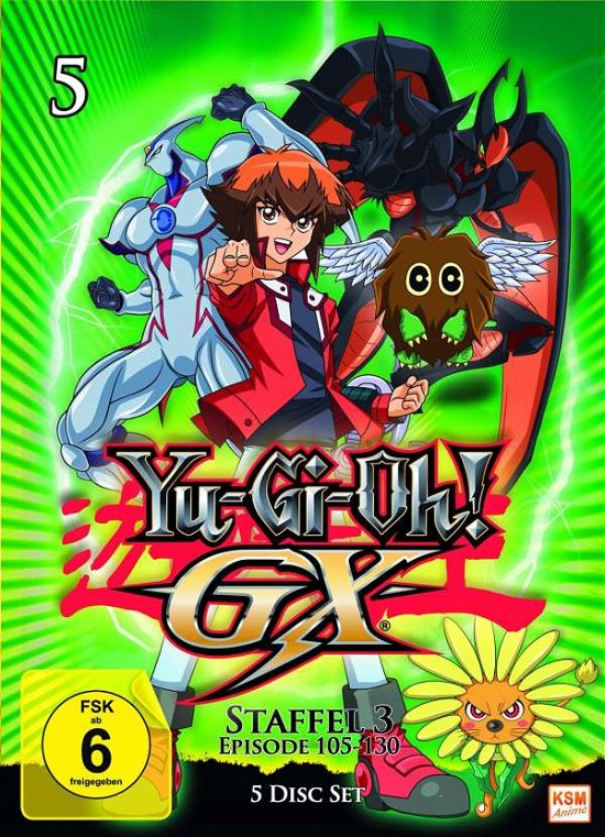 Cover for N/a · Yu-Gi-Oh! - GX - Staffel 3/Ep.105-130 [5 DVDs] (DVD) (2016)