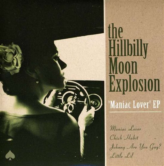 Cover for Hillbilly Moon Explosion · Maniac Lover EP (LP) (2011)