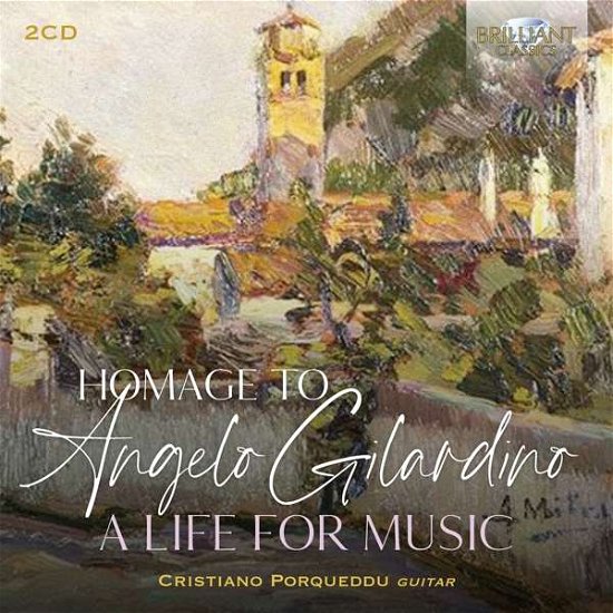 Cover for Cristiano Porqueddu · Homage to Angelo Gilardino - Alife for Music (CD) (2022)