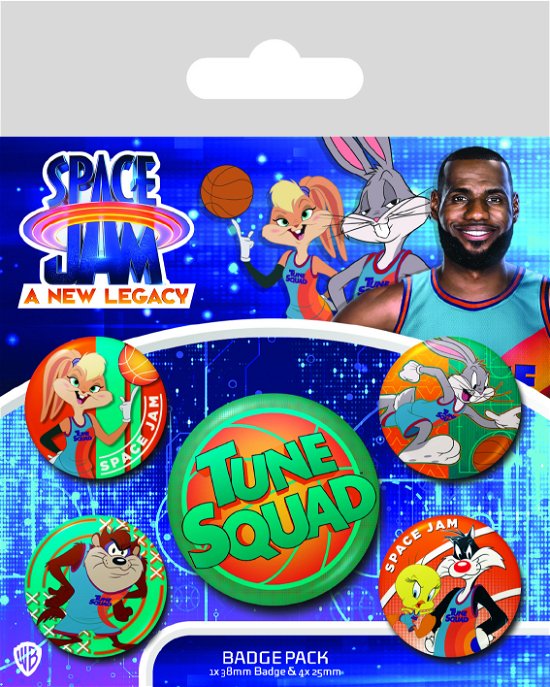 SPACE JAM 2 - Squad - Pack 5 badges - P.Derive - Merchandise -  - 5050293807072 - May 30, 2022