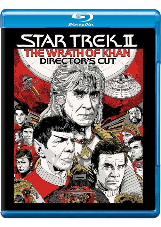 Cover for Star Trek 2: the Wrath of Khan · Star Trek II - The Wrath Of Khan - Directors Cut (Blu-ray) (2016)