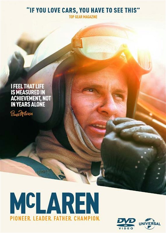 Cover for Mclaren DVD · McLaren (DVD) (2017)