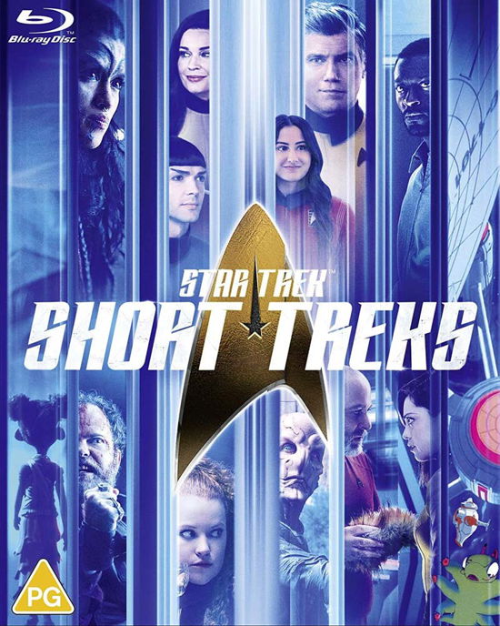 Cover for Star Trek Short Treks BD · Star Trek: Short Treks (Blu-Ray) (2020)