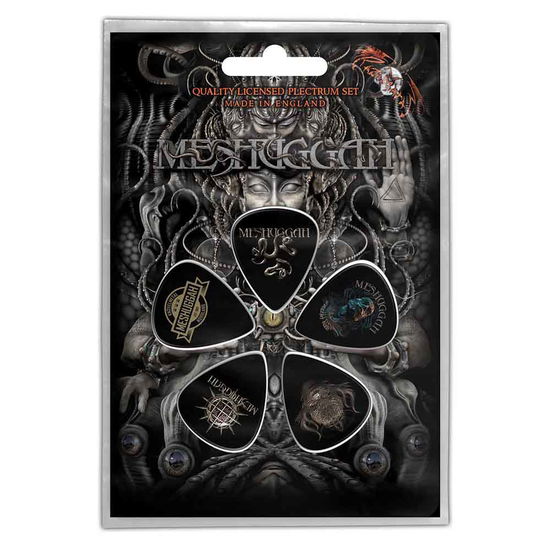 Meshuggah Plectrum Pack: Musical Deviance - Meshuggah - Produtos -  - 5055339784072 - 