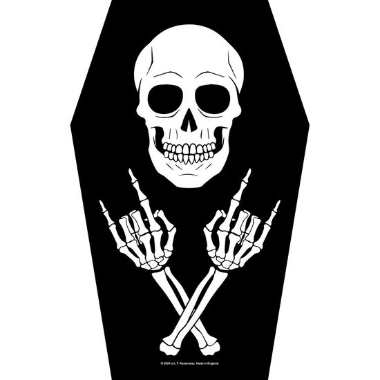 Cover for Generic · Generic Woven Patch: Coffin Skeleton (Patch) (2025)