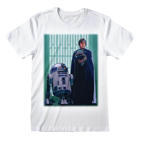 Cover for Heroes · Star Wars: The Mandalorian - Luke Skywalker And Grogu (T-Shirt Unisex Tg S) (N/A)