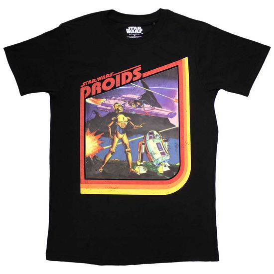 Star Wars Unisex T-Shirt: Droids - Star Wars - Gadżety -  - 5056737239072 - 26 lutego 2024