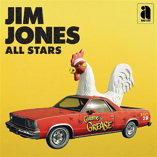 Cover for Jim Jones All Stars · Gimme The Grease (LP) (2023)