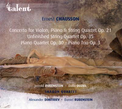 Cover for E. Chausson · Concert Pour Violon, Quartet &amp; Trio (CD) (2007)