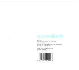 Supersilent 4 - Supersilent - Música - RUNE GRAMMOFON - 7033662020072 - 30 de octubre de 2015