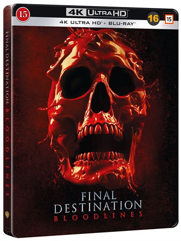 Cover for Final Destination: Bloodlines (4K Ultra HD) [Limited Nordic Steelbook edition] (2025)