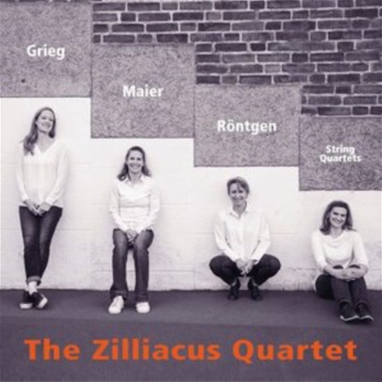 Cover for Zilliacus Quartet · Edvard Grieg / Amanda Maier / Julius Rontgen: String Quartets (CD) (2023)
