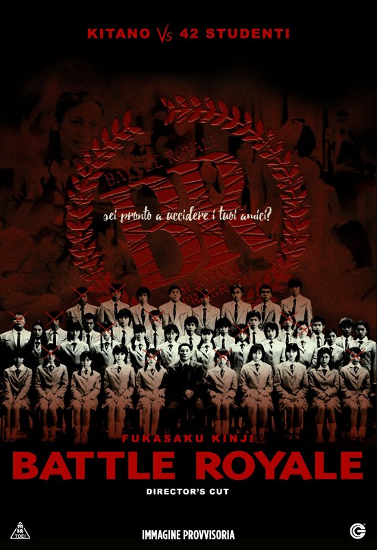 Cover for Battle Royale (Director's Cut) (DVD) (2023)