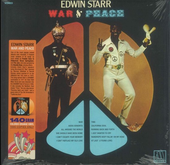 War & Peace (Red Vinyl) - Edwin Starr - Musik - ELEMENTAL MUSIC - 8435395503072 - 7. Juli 2023