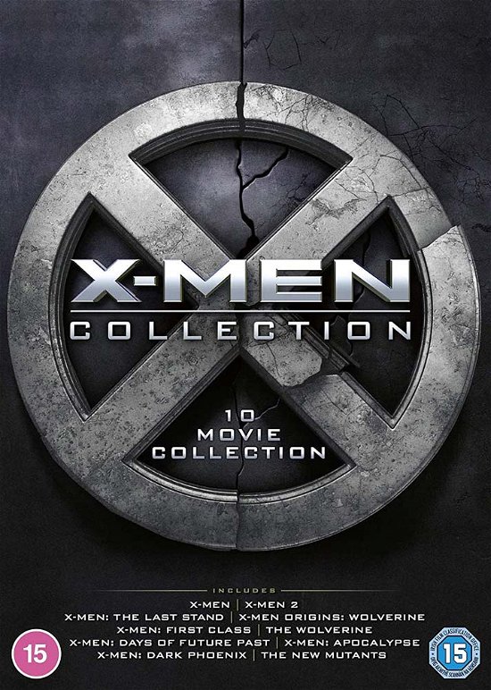 Cover for Xmen 10 Movie Collection · X-Men 1-10 Movie Collection (DVD) (2021)